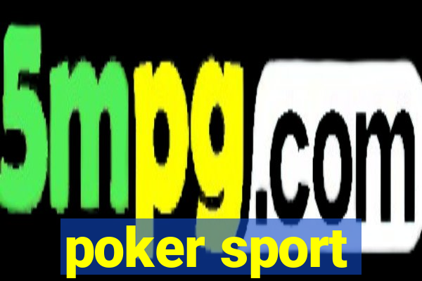 poker sport