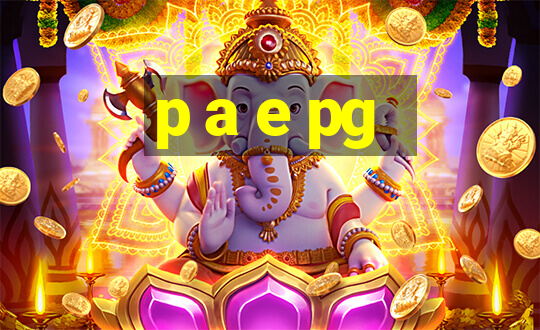 p a e pg