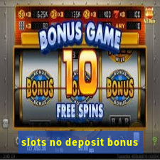 slots no deposit bonus