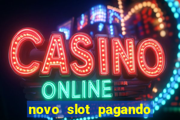 novo slot pagando no cadastro