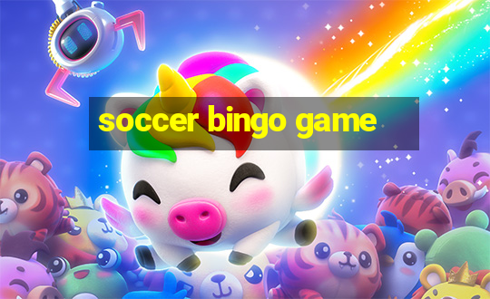 soccer bingo game