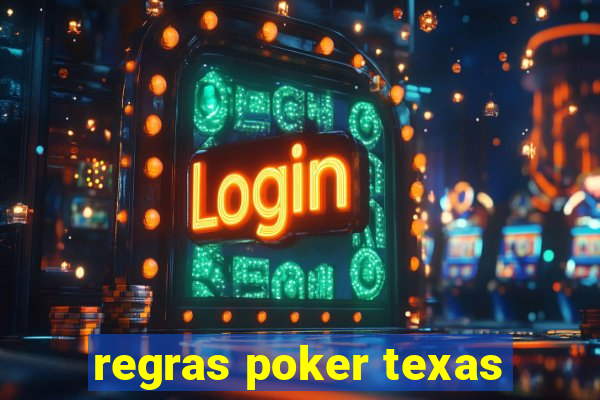 regras poker texas