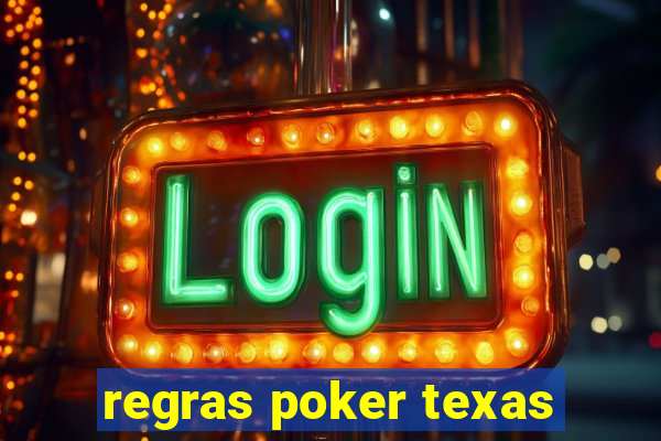 regras poker texas