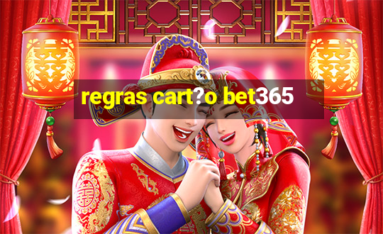 regras cart?o bet365