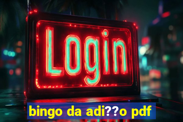 bingo da adi??o pdf