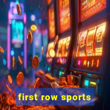 first row sports