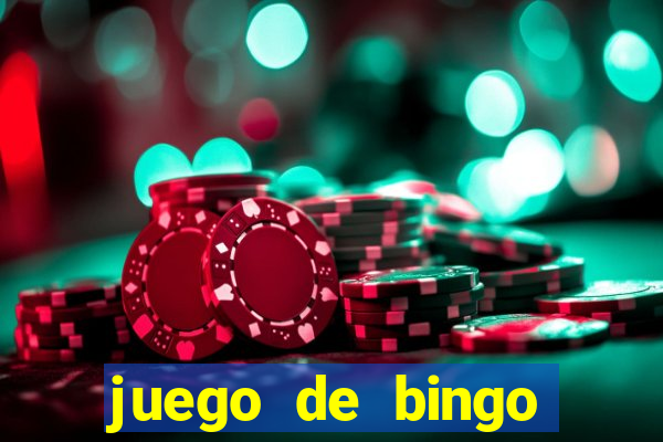 juego de bingo para ganar dinero