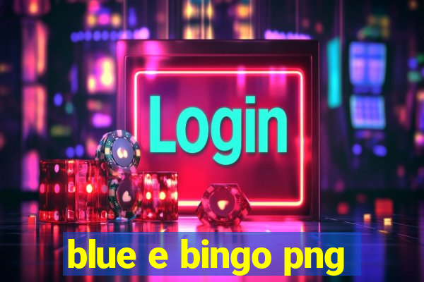 blue e bingo png