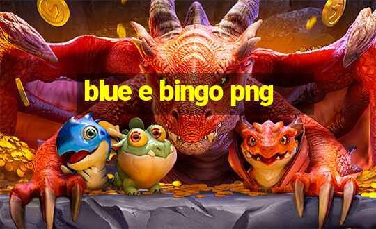 blue e bingo png