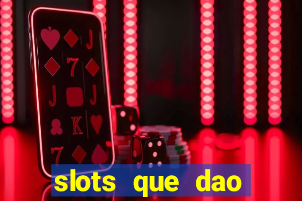 slots que dao bonus no cadastro sem deposito