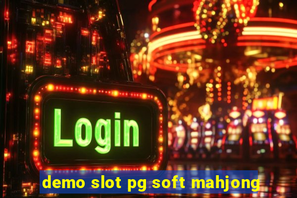 demo slot pg soft mahjong