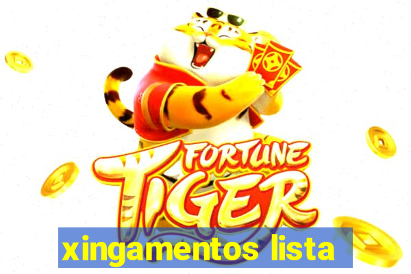 xingamentos lista