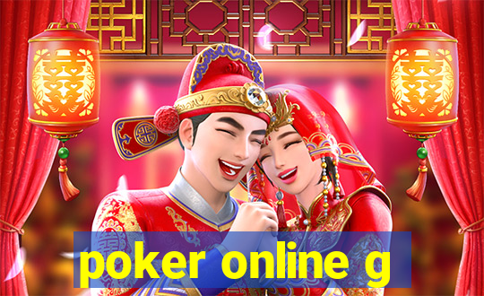 poker online g