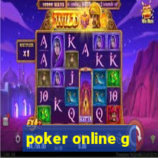 poker online g