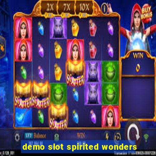 demo slot spirited wonders