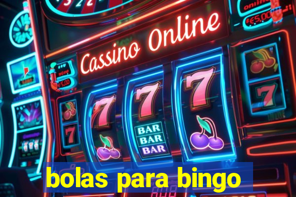 bolas para bingo