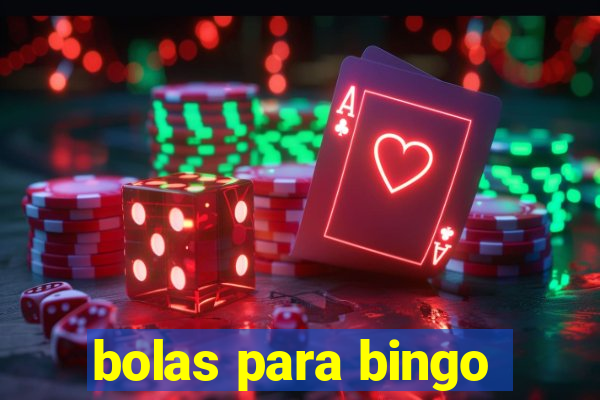 bolas para bingo