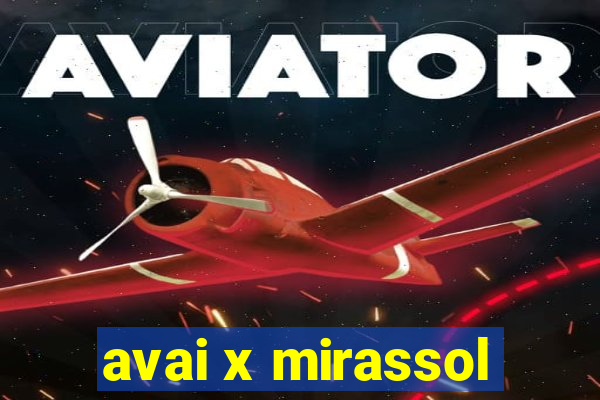 avai x mirassol