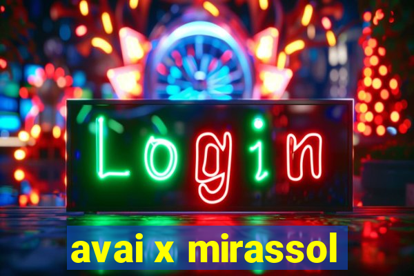 avai x mirassol