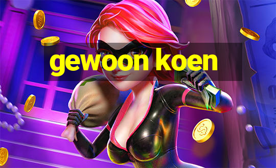 gewoon koen