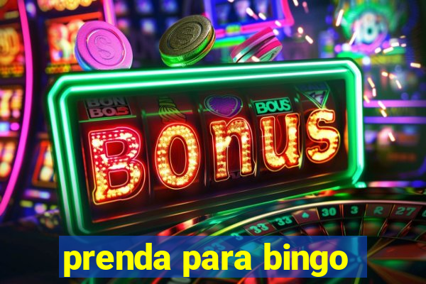 prenda para bingo