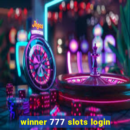 winner 777 slots login