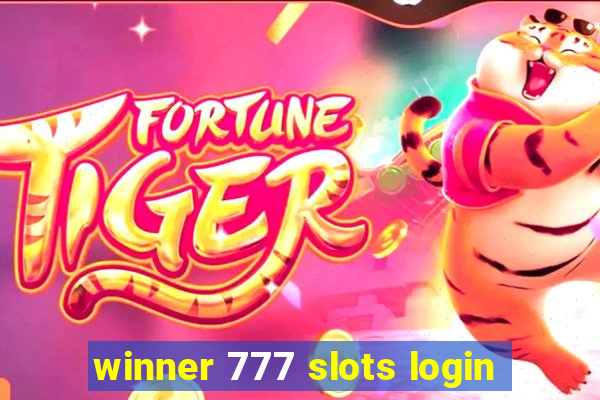 winner 777 slots login