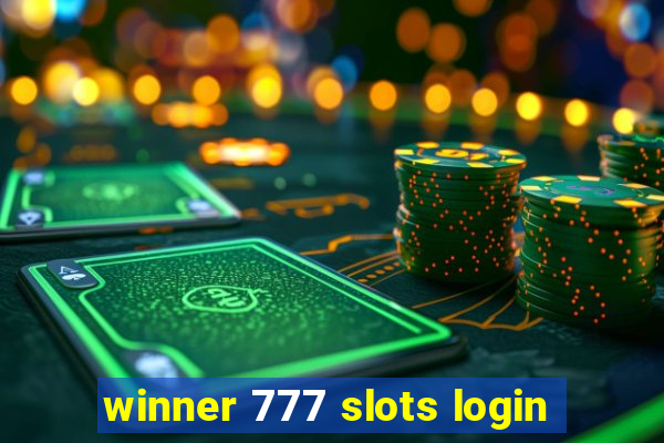 winner 777 slots login