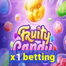 x1 betting