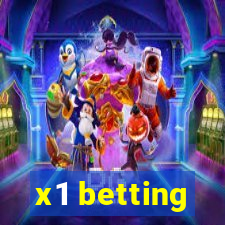 x1 betting