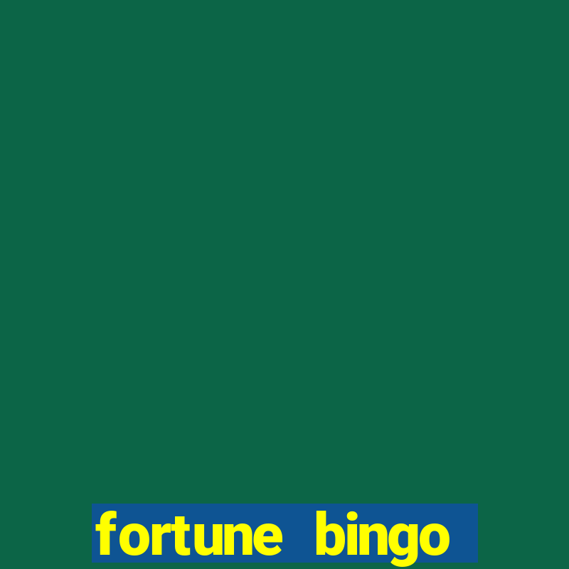 fortune bingo master real money