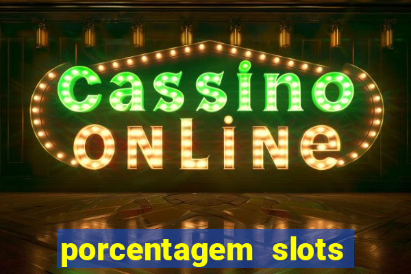 porcentagem slots tempo real