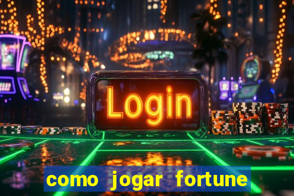 como jogar fortune rabbit de gra?a