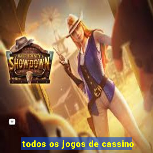 todos os jogos de cassino