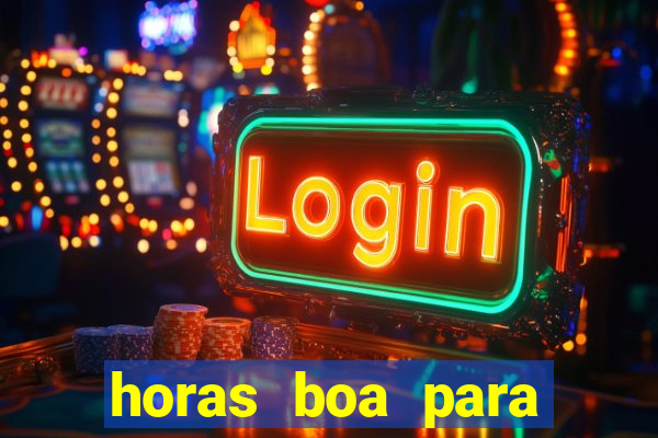 horas boa para jogar fortune tiger