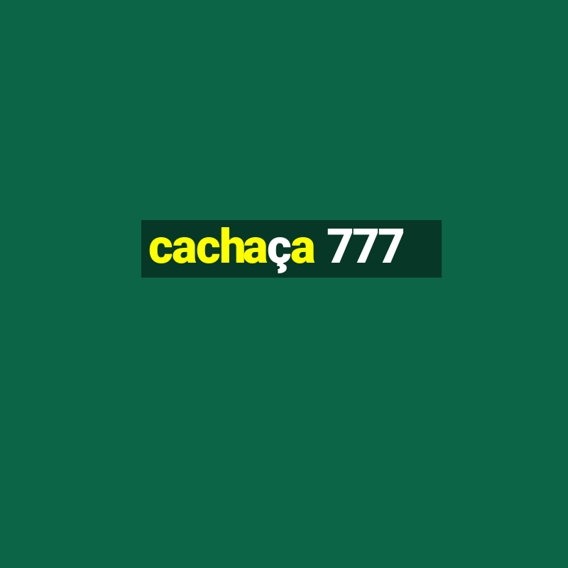 cachaça 777