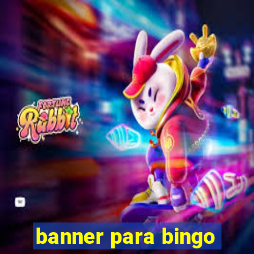 banner para bingo