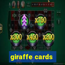 giraffe cards