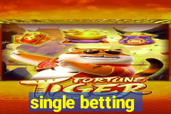 single betting