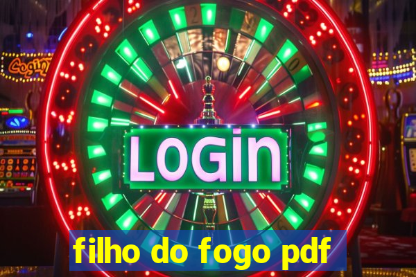 filho do fogo pdf