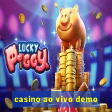 casino ao vivo demo