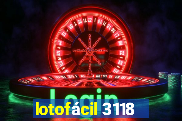 lotofácil 3118