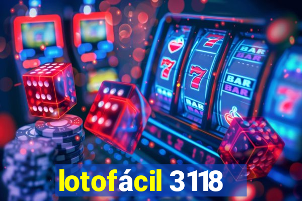 lotofácil 3118