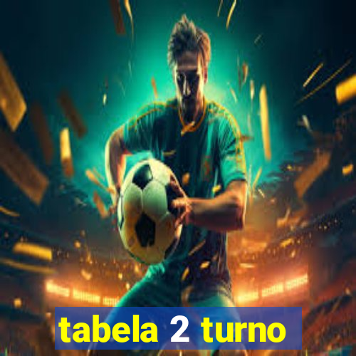 tabela 2 turno