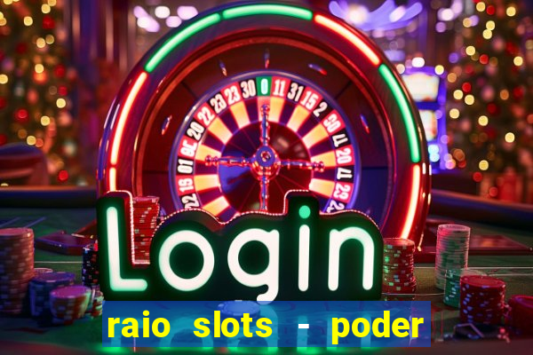 raio slots - poder de zéus