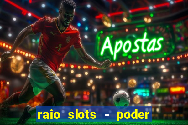 raio slots - poder de zéus