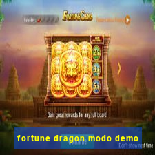 fortune dragon modo demo