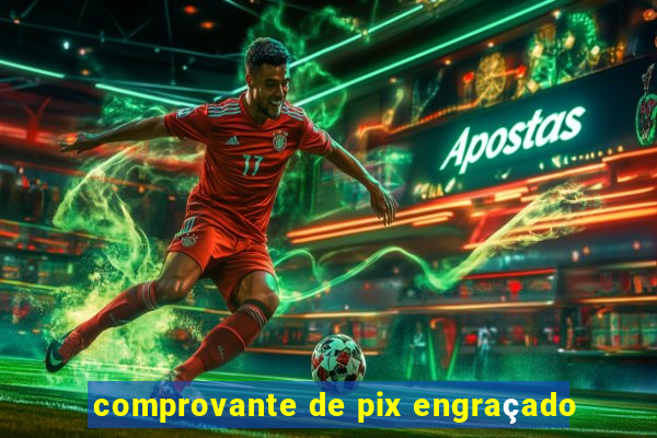 comprovante de pix engraçado