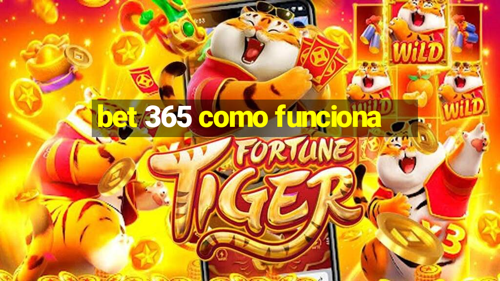 bet 365 como funciona