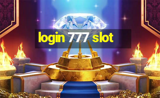 login 777 slot